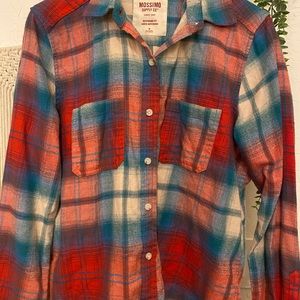 Mossimo Boyfriend Fit Soft Flannel Size Medium